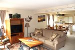 Mammoth Lakes Condo Rental Sunrise 12 - Nice Open Floorplan with Flat Screen TV and Queen Sofa Sleeper